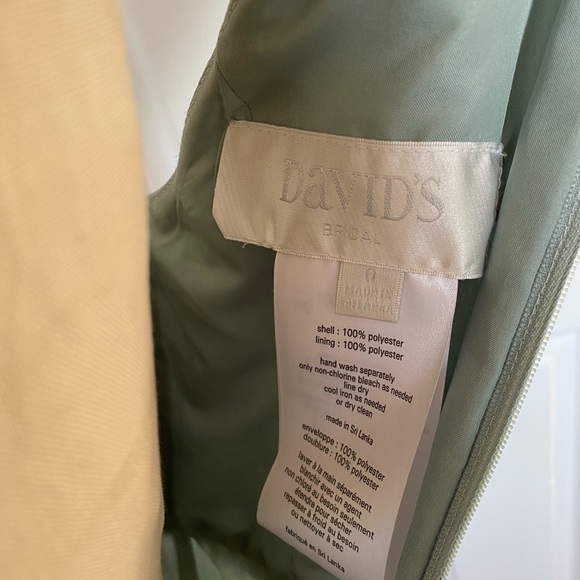 David’s Bridal Bridesmaid Dress - Picture 4 of 5